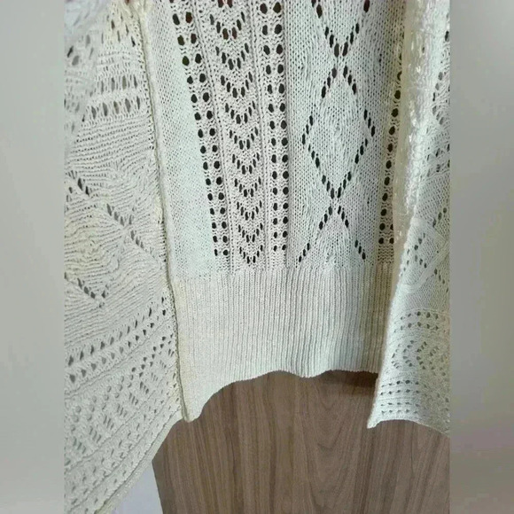 Nic + Zoe Womens  Patio Cardigan Large Lemonade color knit soft, like new - Picture 8 of 11